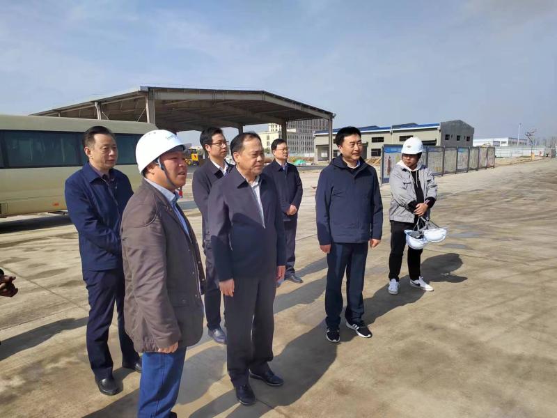 陈儒江到淮南煤化工园区调研重点项目建设