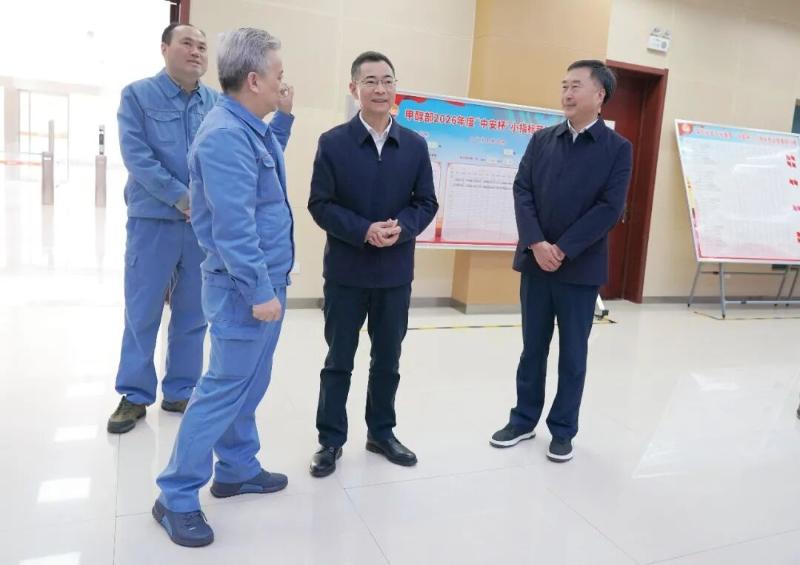2026年3月14日，市委书记朱艾勇来园区调研产业绿色转型、科创赋能发展工作